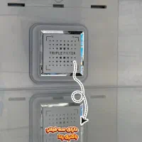 یخچال دوقلو و ساید اسنوا|یخچال و فریزر|داراب, |دیوار