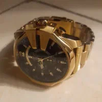 ساعت مچی دیزل مردانه کرنوگراف طلایی