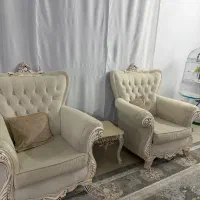 مبل نیمه‌سلطنتی شیک ۷ نفره سالم و تمیز