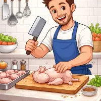 استخدام مرغ کار و ماهی کارحرفه‌ای