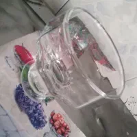 ظروف پایه دار شیشه ای