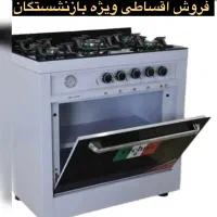 اجاق گاز طرح فر رویه شیشه تکنو