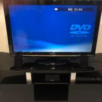 تلویزبون پاناسونیک به همراه سینما خانگی و میز|تلویزیون و پروژکتور|تهران, سلسبیل جنوبی|دیوار