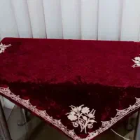 رومیزی مخمل قدیمی