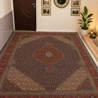 فرش دستبافت ۱۲متری ریز ماهی تبریز ۵۰رج