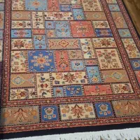 فرش گل برجسته و پادری فرش و فرش ۲متری کاملا سالم|فرش|تهران, قیطریه|دیوار