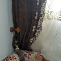 پرده به همراه کتیبه در حد نو