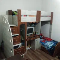 تخت دونفره دوطبقه