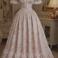 خیاطی لباس مجلسی فارسی دوزی زنانه