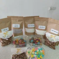 پودرکیک خانگی رنگین کام