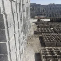 بلوک دیواری سه دهانه وسقفی دوسر تیرچه.ساخت تیرچه