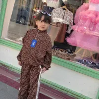 ترندترین ست پاییزه پلنگی|کفش و لباس بچه|بناب, |دیوار