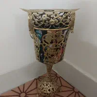 سطل و جا دستمالی برنز نو سنگین وزن ارزان قیمت