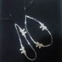 آویز موبایل و کیف مرواریدی