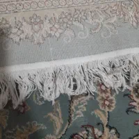 ۲تخته فرش ۹متری و۲عددپادری رنگ فیروزهای|فرش|تهران, خاوران|دیوار