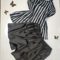 ست تاپ و شورتک ساتن|لباس|مشهد, شهید قربانی|دیوار