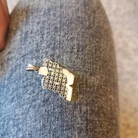 پلاک نقره  نقش ایران با نوشته خلیج فارس|جواهرات|شهرکرد, |دیوار