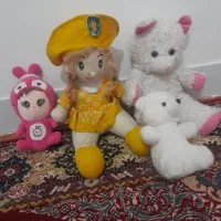 تعدادی عروسک تمیز