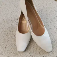 کفش پاشنه بلند سفید زنانه سایز ۴۱