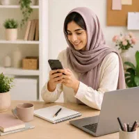کسب درآمد در منزل راحت پاسخگویی به پیام