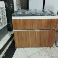 اجاق گاز طرح فر صفحه شیشه کد. 8099 کابینتی pmb