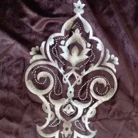 پرده حریر و والان مخمل|پرده، رانر، رومیزی|بروجن, |دیوار