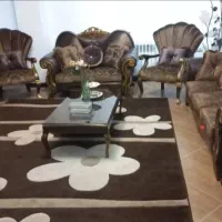 مبلمان ۹ نفره|مبلمان خانگی و میز عسلی|نور, |دیوار