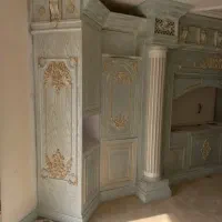 رنگ کاری کابینت و مبلمان و دیوار و نرده و پنجره|خدمات پیشه و مهارت|مشهد, آزادشهر|دیوار