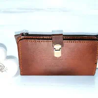 هدیه روز مادر ، چرم طبیعی ، کاملا دستدوز