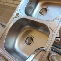 سینک و شیر ظرفشویی|مصالح و تجهیزات ساختمان|شاهین‌شهر, خانه کارگر|دیوار