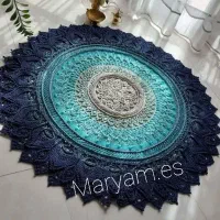 فرشینه شکوه خلقت(پادری) دستباف|فرش|اصفهان, صائب|دیوار