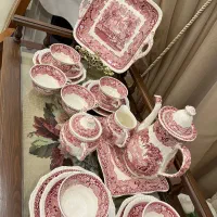 سرویس چایی خوری انتیک و قدیمی و عتیقه انگلیسی|کلکسیون اشیاء عتیقه|تهران, تجریش|دیوار