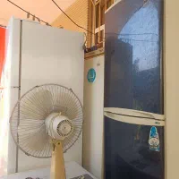 توجه ۳تا یخچال ۱ خارجی ۲تا ایرانی ۱ تخت دونفره|یخچال و فریزر|لامرد, |دیوار