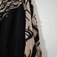 پیراهن مجلسی مشکی جنس کرپ باربی|لباس|قزوین, |دیوار