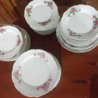 ظروف گل دار قدیمی ۵۰عدد