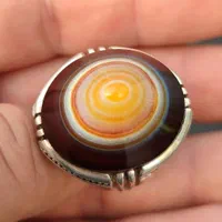 انگشتر نقره سنگ سه پوست|بدلیجات|تهران, نیروی هوایی (پیروزی)|دیوار