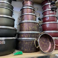 قابلمه و ماهیتابه دورو گرانیت بی واسطه از کارخانه