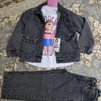 کت و شلوار جین ۳تیکه