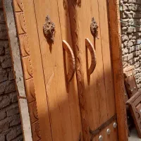 درب چوبی قدیمی سنتی