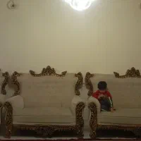 مبل هفت نفره نیمه استیل طرح روز
