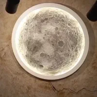 ساخت وسفارش انواع تابلوهای ماه درخشان (چراغ دار)|تابلو، نقاشی، عکس|کرمانشاه, |دیوار