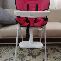 صندلی غذاخوری کودک برند دلیجان بسیار تمیز و نو