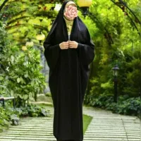 چادر دانشجویی کرپ ایرانی قد۱۶۴