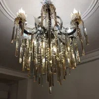 لوستر در حد نو|لوستر و چراغ آویز|رشت, رودبارتان|دیوار