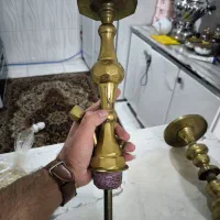 قلیان برنجی|صنایع دستی و سایر لوازم تزئینی|کرمانشاه, |دیوار