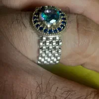 انگشتر نقره توپاز لندن اصل|جواهرات|اهواز, پادادشهر|دیوار