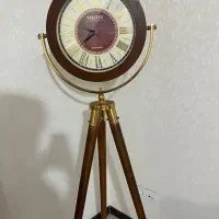 ساعت ایستاده چوبی