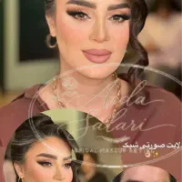 آموزش ومیکاپ شنیون عروس و همراهی تخفیف افتتاحیه