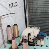 چرخ خیاطی زیگزال همراه با دینام ۴نخ|ماشینآلات صنعتی|آستارا, |دیوار