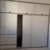 ساخت کابینت وکمد دیواری mdf ام دی اف  اقساطی چکی